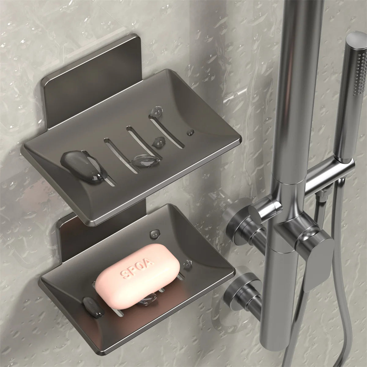 Aluminum Alloy Soap Holder Bathroom