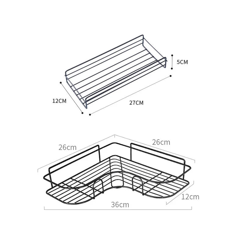 Bathroom Shelf Wall Mounted Corner Storage Shelves