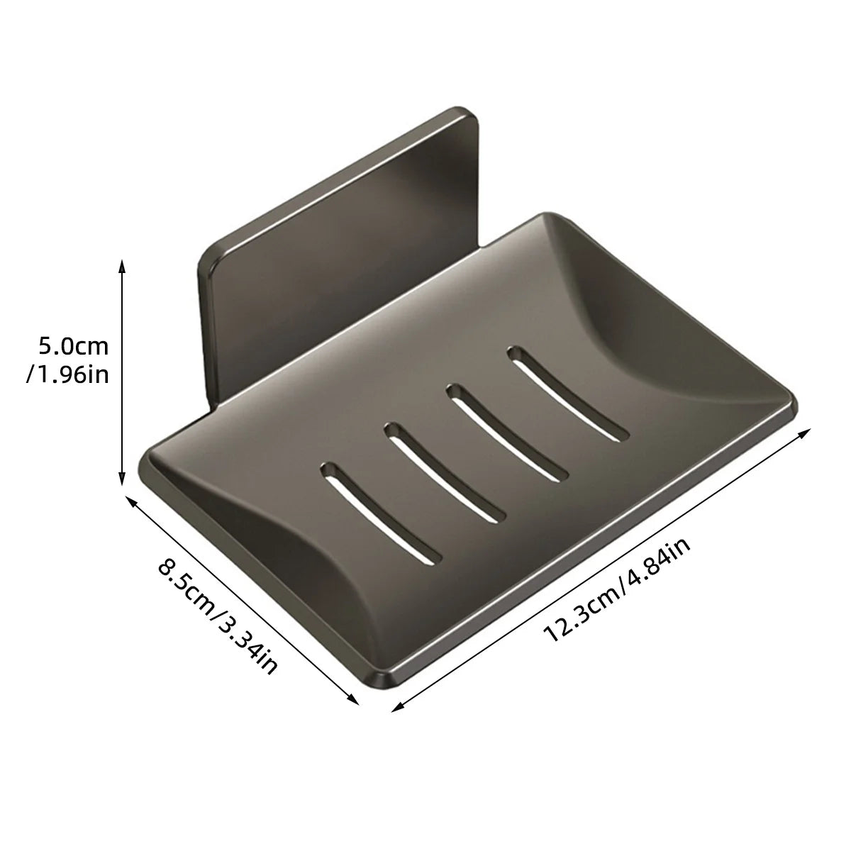 Aluminum Alloy Soap Holder Bathroom